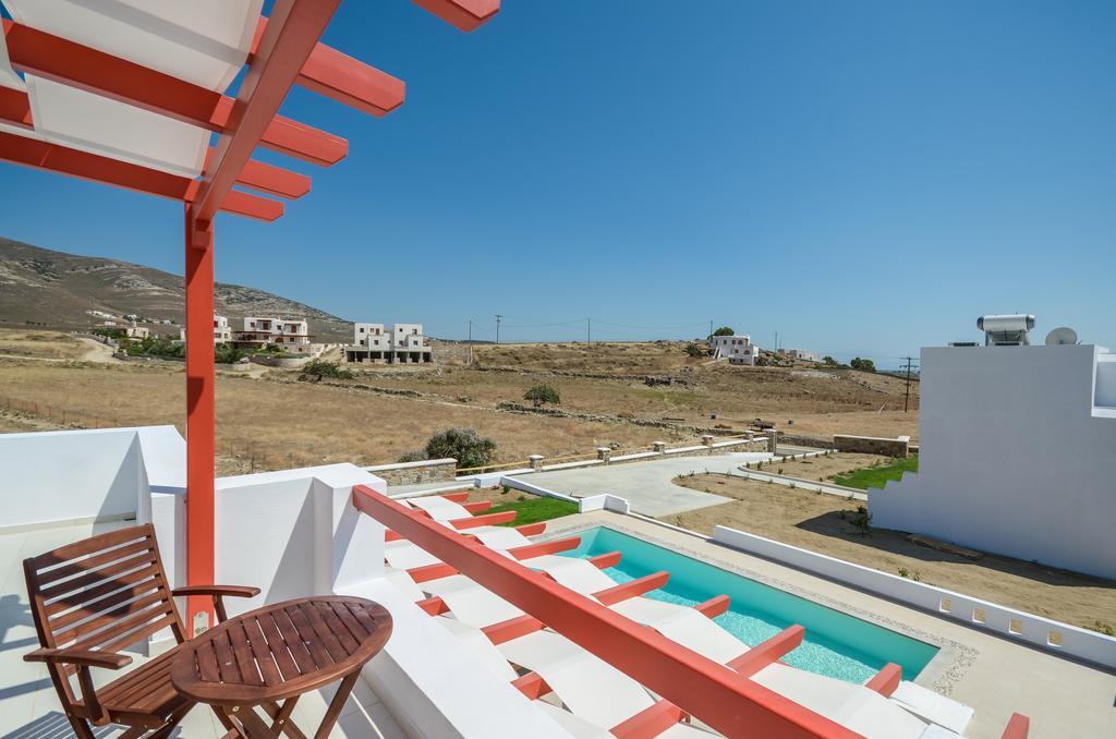 Natura Villas In Naxos 미크리 비글라 객실 사진