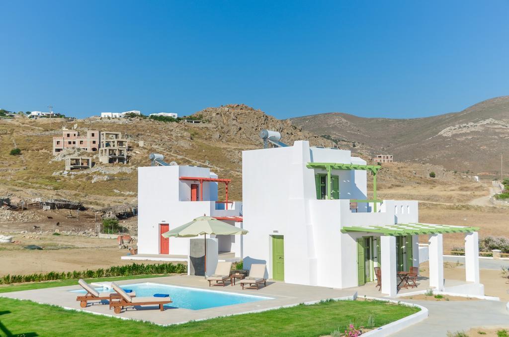 Natura Villas In Naxos 미크리 비글라 객실 사진