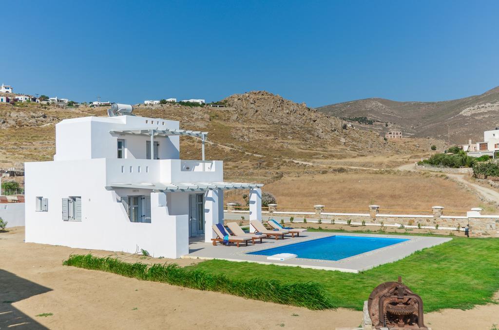Natura Villas In Naxos 미크리 비글라 객실 사진