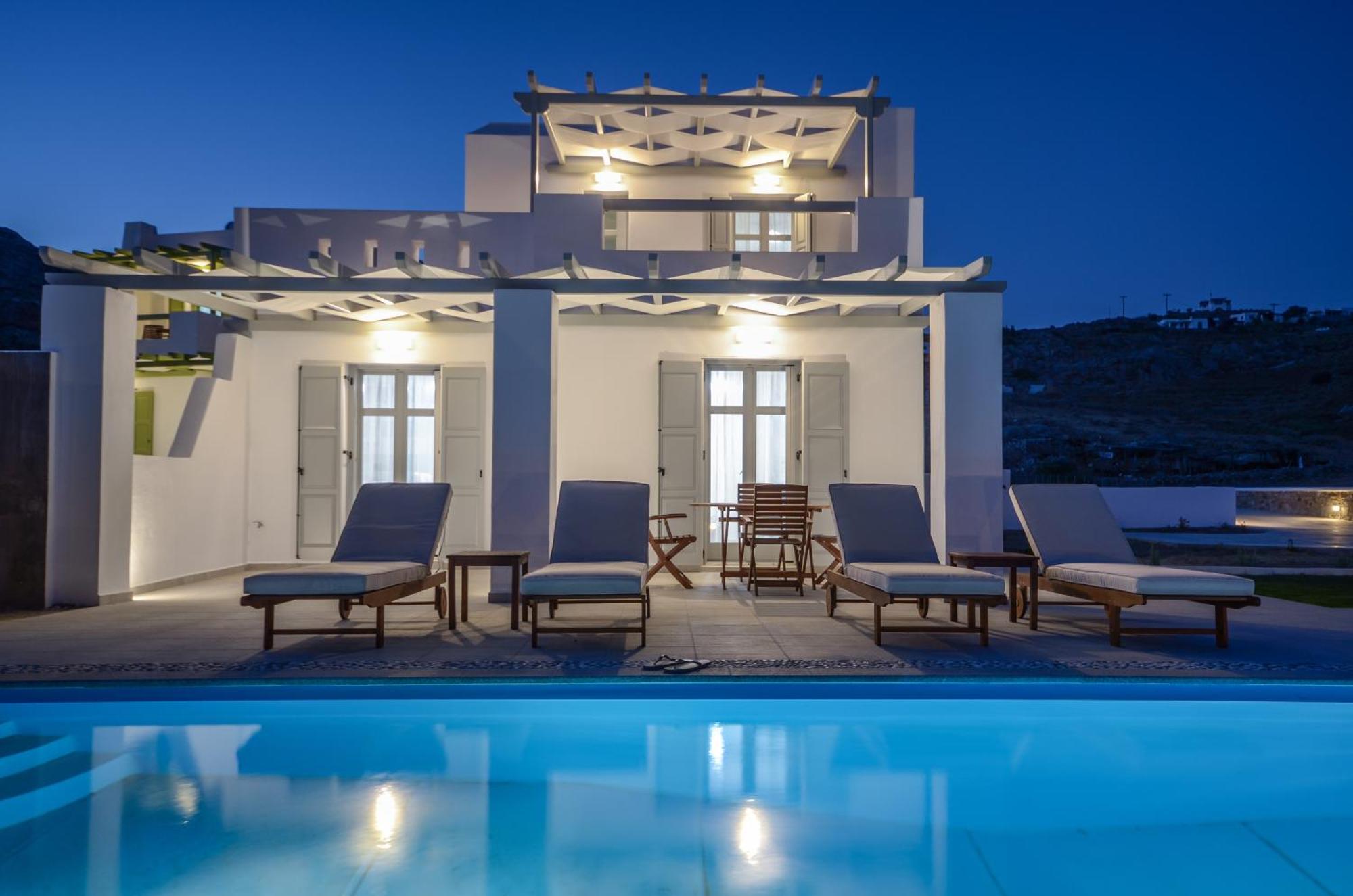 Natura Villas In Naxos 미크리 비글라 외부 사진