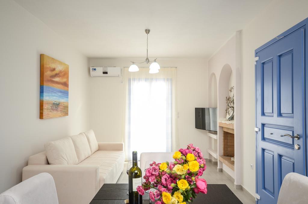 Natura Villas In Naxos 미크리 비글라 객실 사진
