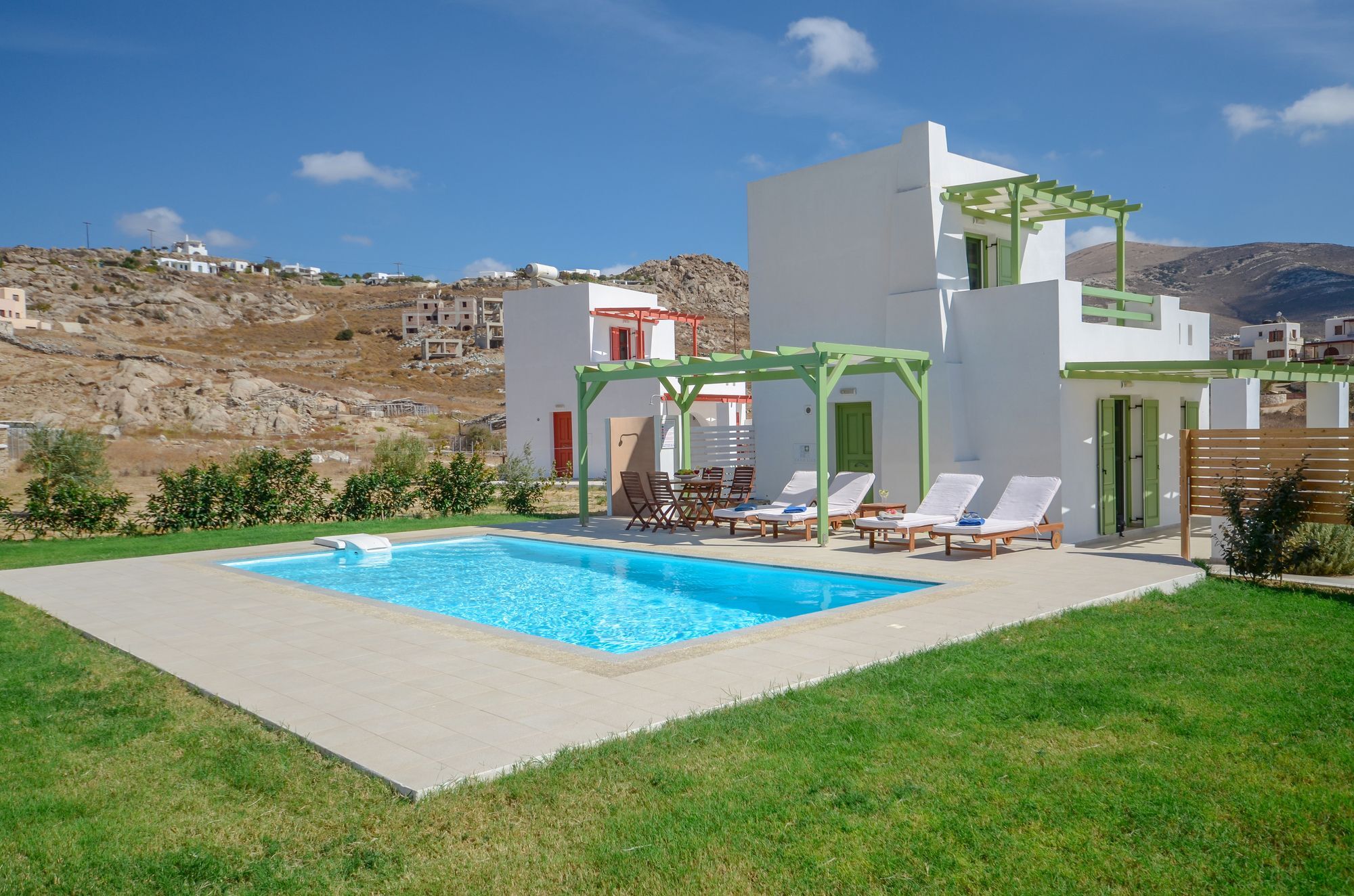 Natura Villas In Naxos 미크리 비글라 외부 사진