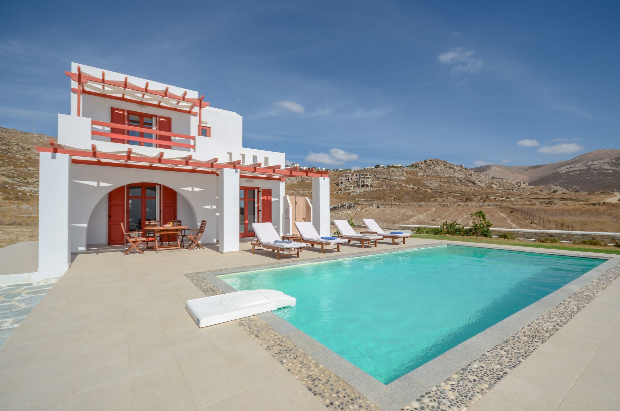 Natura Villas In Naxos 미크리 비글라 외부 사진
